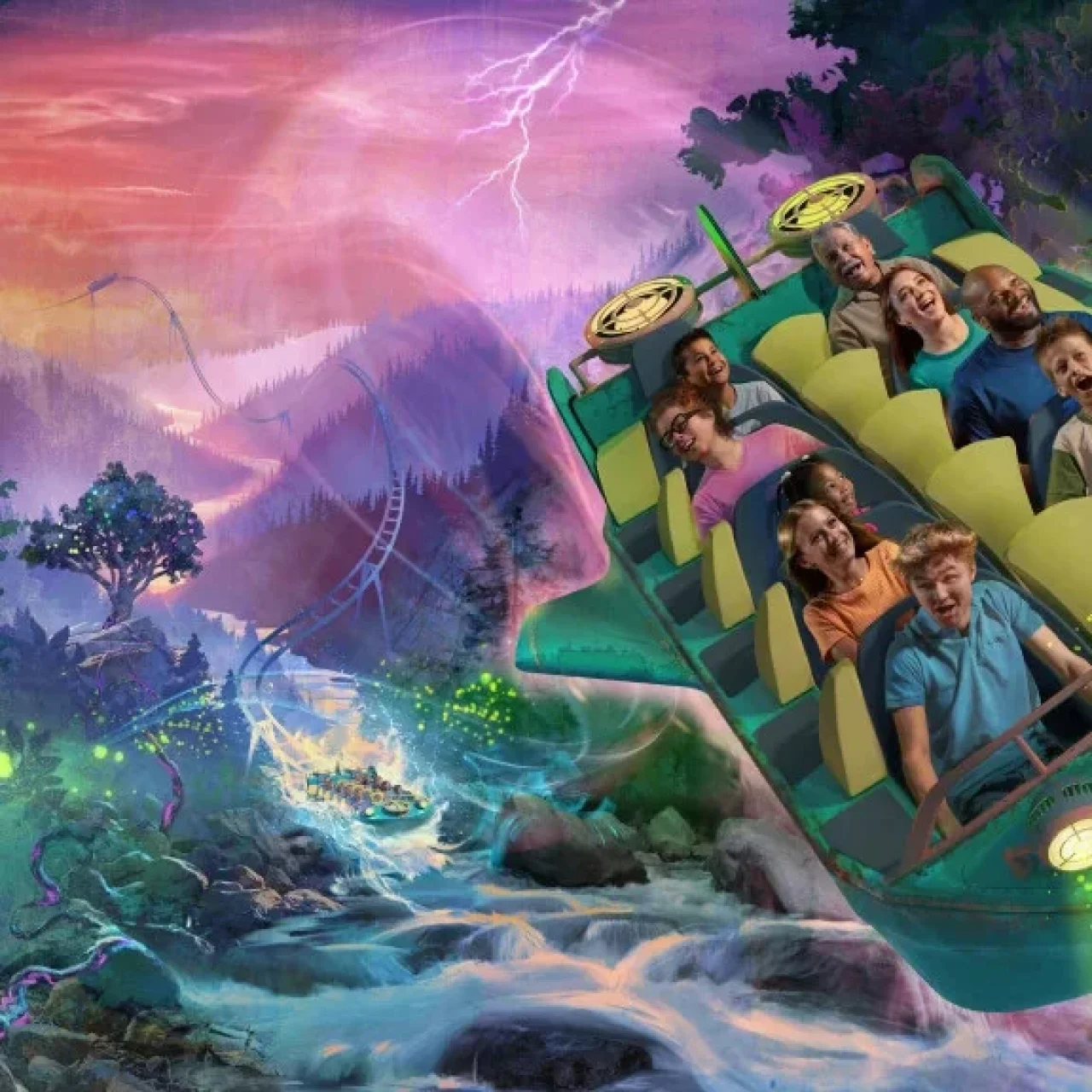 NightFlight Expedition : un Rocking Boat Mack à Dollywood