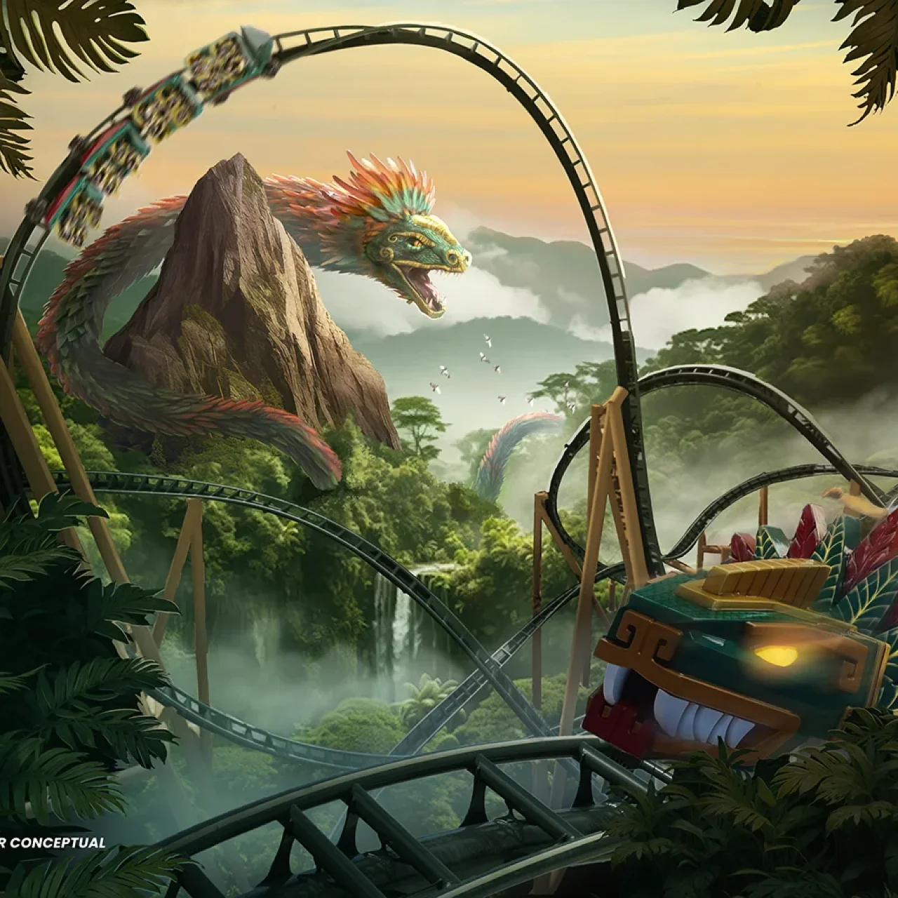BON Luxury Theme Park : un nouveau mexicain plein de Vekoma