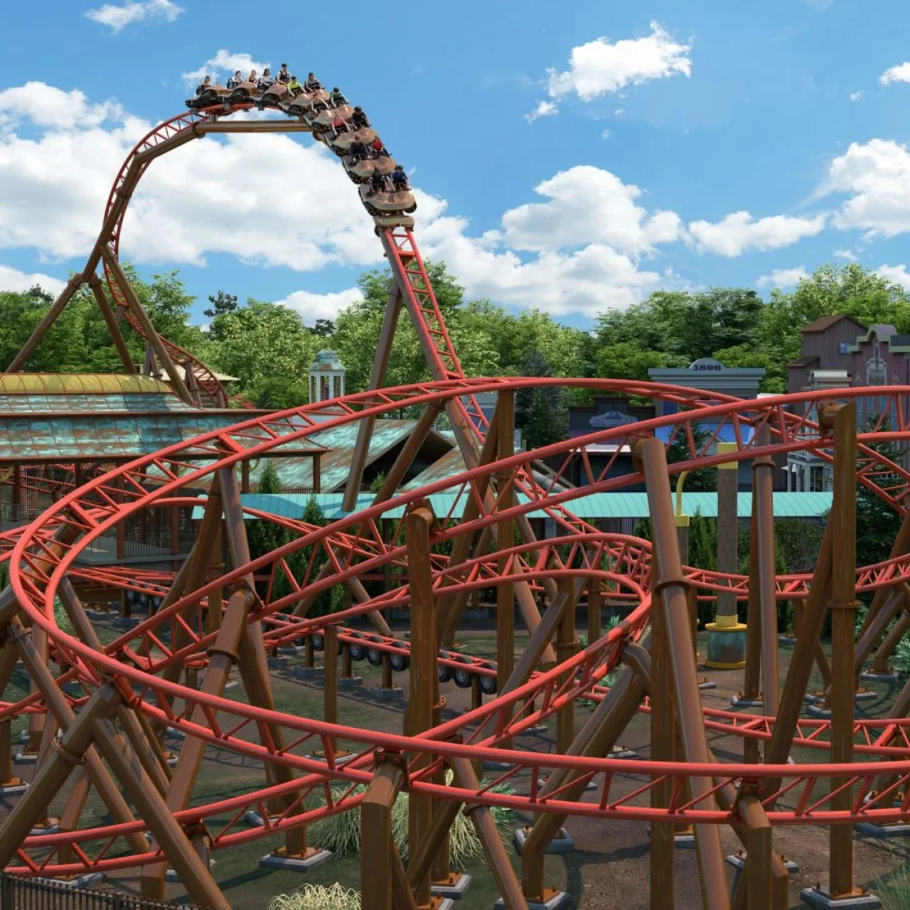 Quantum Accelerator : un Family Launch Coaster Intamin à Six Flags New England