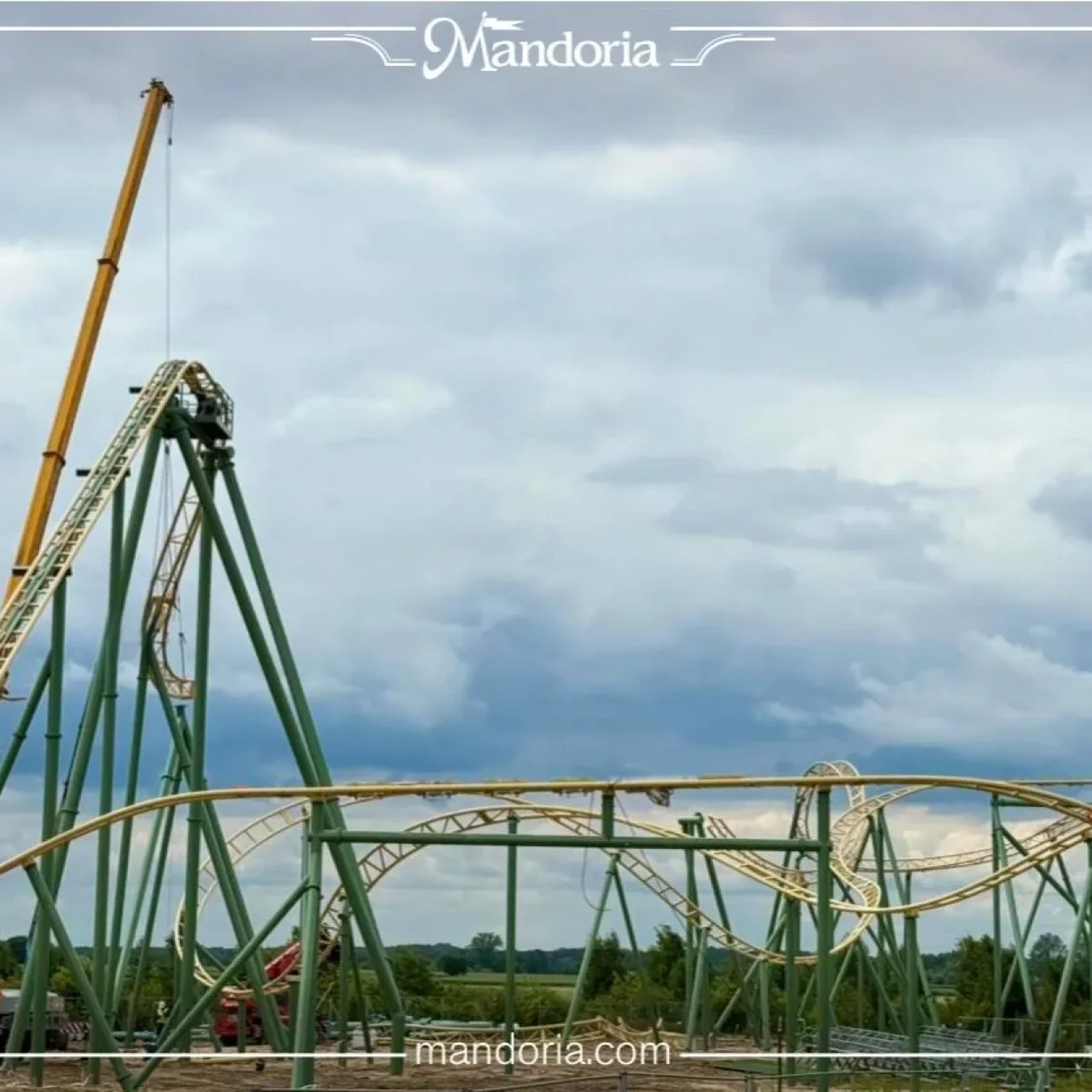 Un Bobsled Coaster Gerstlauer à Mandoria