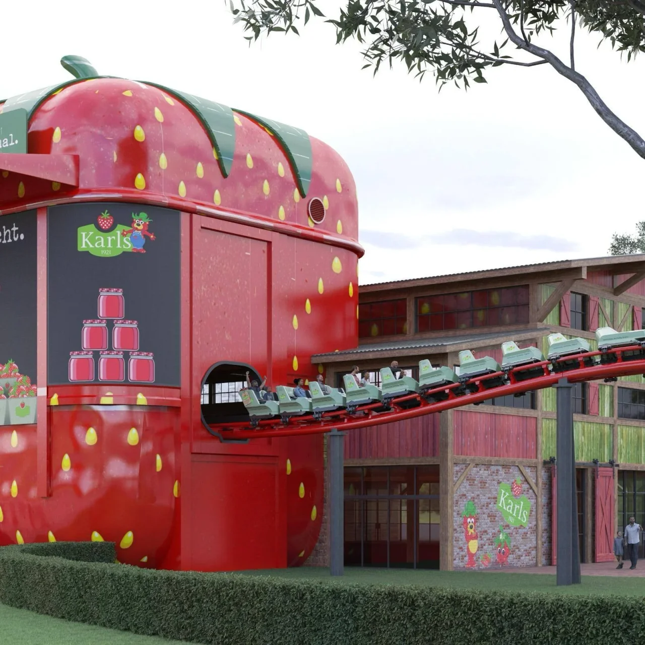 Un Family Boomerang Vekoma à Karls Erlebnis-Dorf Döbeln