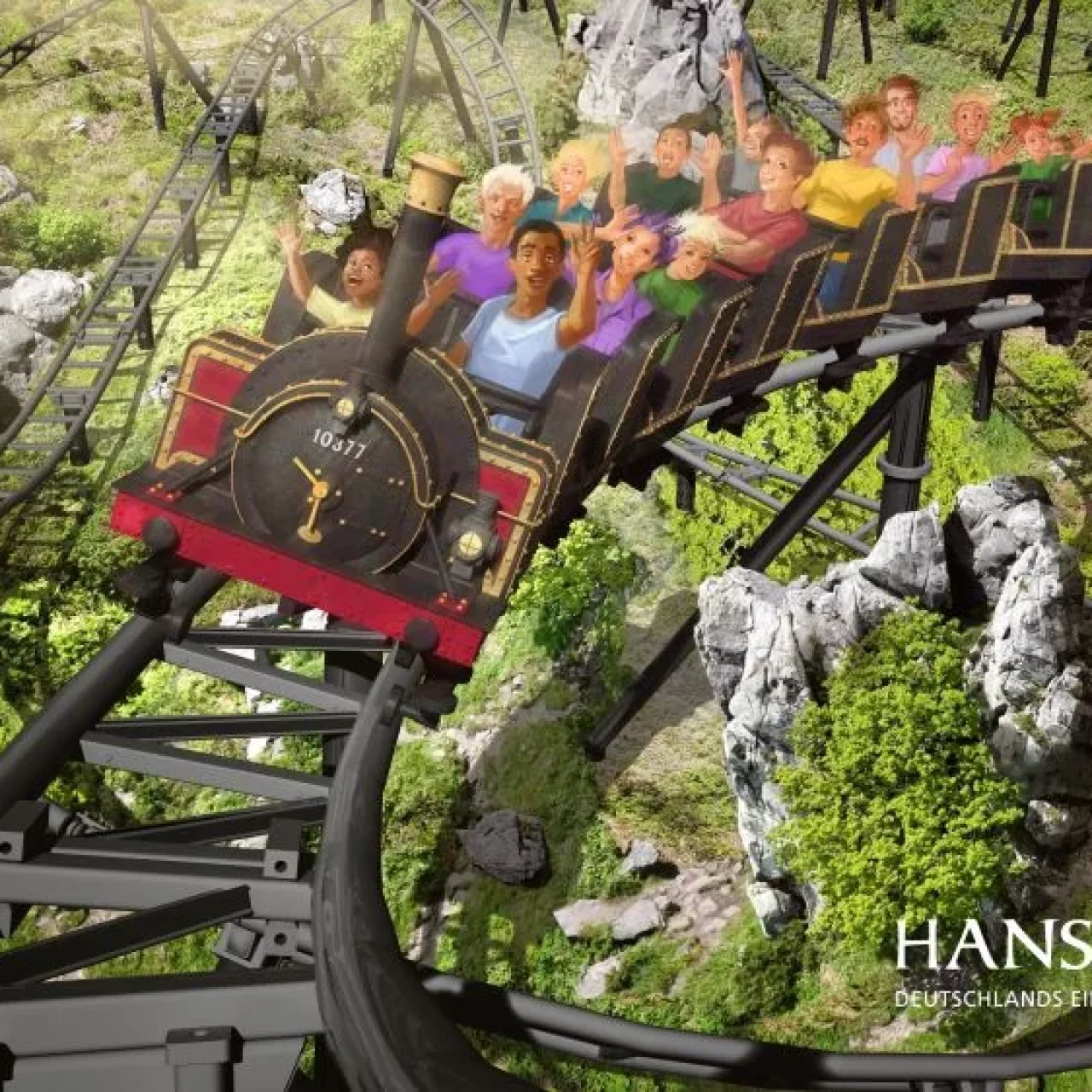 Cornwall Coaster : un Family Coaster Gerstlauer à Hansa-Park